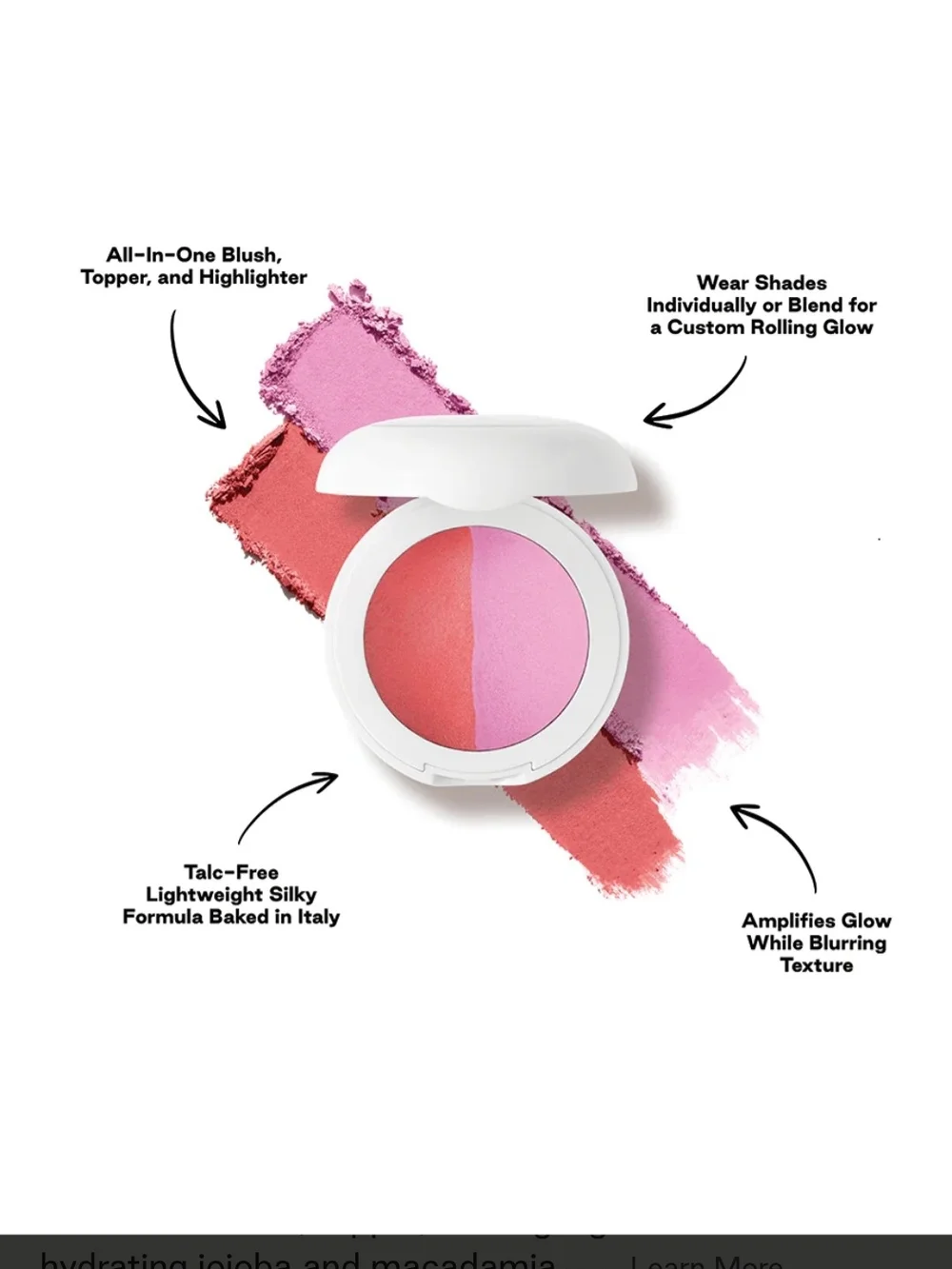Dibs Popstar Baked Blush Pink & Coral Duo